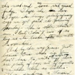 Artifact 1940-09-26-a - Letter to Mrs. Elton Newman, sent from Aldershot, England, United Kingdom - Page 5.
