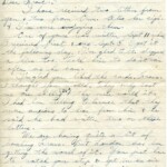 Personal Letter to Mrs. Elton Newman - October 5, 1940, sent from Aldershot, England, United Kingdom, Page 1.