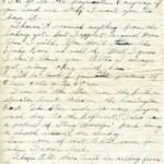 Personal Letter to Mrs. Elton Newman - October 5, 1940, sent from Aldershot, England, United Kingdom, Page 4.