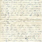 Personal Letter to Mrs. Elton Newman - October 5, 1940, sent from Aldershot, England, United Kingdom, Page 5.