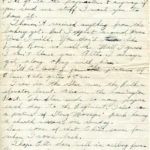 Artifact 1940-10-05-a - Letter to Mrs. Elton Newman, sent from Aldershot, England, United Kingdom - Page 4.