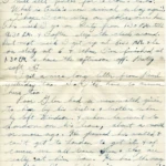 Artifact 1940-10-05-a - Letter to Mrs. Elton Newman, sent from Aldershot, England, United Kingdom - Page 5.