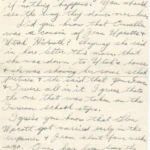 Artifact 1940-10-11-a - Letter to Miss La Verne Woods, sent from Aldershot, England, United Kingdom - Page 5.