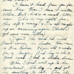 Personal Letter to Mrs. Elton Newman - October 16, 1940, sent from Aldershot, England, United Kingdom, Page 1.
