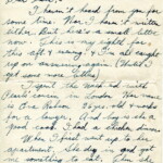 Personal Letter to Mrs. Elton Newman - October 16, 1940, sent from Aldershot, England, United Kingdom, Page 1.