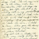 Personal Letter to Mrs. Elton Newman - October 16, 1940, sent from Aldershot, England, United Kingdom, Page 2.