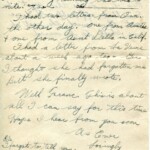 Personal Letter to Mrs. Elton Newman - October 16, 1940, sent from Aldershot, England, United Kingdom, Page 3.