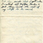 Personal Letter to Mrs. Elton Newman - October 16, 1940, sent from Aldershot, England, United Kingdom, Page 4.