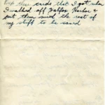 Artifact 1940-10-16-a - Letter to Mrs. Elton Newman, sent from Aldershot, England, United Kingdom - Page 4.