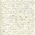 Personal Letter to Miss La Verne Woods - October 19, 1940, sent from Aldershot, England, United Kingdom, Page 1.