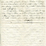 Personal Letter to Miss La Verne Woods - October 19, 1940, sent from Aldershot, England, United Kingdom, Page 2.