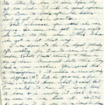 Artifact 1940-10-19-b - Letter to Mrs. Elton Newman, sent from Aldershot, England, United Kingdom - Page 2.