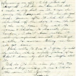 Artifact 1940-10-19-b - Letter to Mrs. Elton Newman, sent from Aldershot, England, United Kingdom - Page 4.