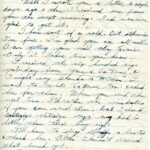 Personal Letter to Mrs. Elton Newman - October 19, 1940, sent from Aldershot, England, United Kingdom, Page 1.
