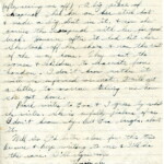 Personal Letter to Mrs. Elton Newman - October 19, 1940, sent from Aldershot, England, United Kingdom, Page 4.