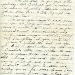 Personal Letter to Mrs. Elton Newman - October 24, 1940, sent from Aldershot, England, United Kingdom, Page 1.