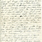 Personal Letter to Mrs. Elton Newman - October 24, 1940, sent from Aldershot, England, United Kingdom, Page 2.