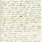 Personal Letter to Mrs. Elton Newman - October 24, 1940, sent from Aldershot, England, United Kingdom, Page 2.