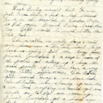 Personal Letter to Mrs. Elton Newman - October 24, 1940, sent from Aldershot, England, United Kingdom, Page 3.