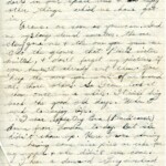 Personal Letter to Mrs. Elton Newman - October 24, 1940, sent from Aldershot, England, United Kingdom, Page 4.
