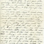 Artifact 1940-10-24-a - Letter to Mrs. Elton Newman, sent from Aldershot, England, United Kingdom - Page 1.