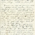 Artifact 1940-10-24-a - Letter to Mrs. Elton Newman, sent from Aldershot, England, United Kingdom - Page 4.