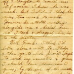 Personal Letter to Mrs. Elton Newman - October 26, 1940, sent from Aldershot, England, United Kingdom, Page 4.