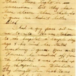 Artifact 1940-10-26-a - Letter to Mrs. Elton Newman, sent from Aldershot, England, United Kingdom - Page 3.