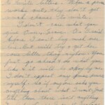 Personal Letter to Mrs. Elton Newman - October 27, 1940, sent from Aldershot, England, United Kingdom, Page 4.