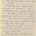 Personal Letter to Mrs. Elton Newman - October 27, 1940, sent from Aldershot, England, United Kingdom, Page 5.