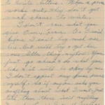 Artifact 1940-10-27-b - Postcard to Mrs. Elton Newman, sent from Aldershot, England, United Kingdom - Page 4.