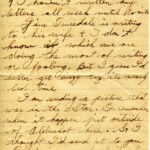 Personal Letter to Mrs. Elton Newman - October 31, 1940, sent from Aldershot, England, United Kingdom, Page 2.