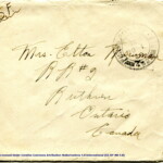 Personal Letter to Mrs. Elton Newman - October 31, 1940, sent from Aldershot, England, United Kingdom, Envelope, Obverse.