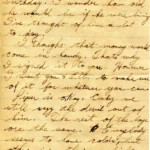 Artifact 1940-10-31-a - Letter to Mrs. Elton Newman, sent from Aldershot, England, United Kingdom - Page 1.