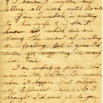 Artifact 1940-10-31-a - Letter to Mrs. Elton Newman, sent from Aldershot, England, United Kingdom - Page 2.