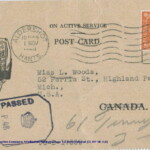 Personal Postcard to Miss L. Woods - October 31, 1940, sent from Aldershot, England, United Kingdom, Postcard, Obverse.