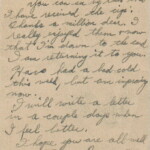 Personal Postcard to Miss L. Woods - October 31, 1940, sent from Aldershot, England, United Kingdom, Postcard, Reverse.