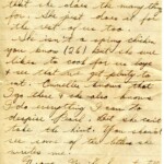 Personal Letter to Mrs. Elton Newman - November 1, 1940, sent from Aldershot, England, United Kingdom, Page 3.