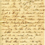 Personal Letter to Mrs. Elton Newman - November 1, 1940, sent from Aldershot, England, United Kingdom, Page 4.