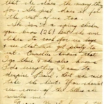 Artifact 1940-11-01-a - Letter to Mrs. Elton Newman, sent from Aldershot, England, United Kingdom - Page 3.