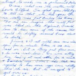 Personal Letter to Mrs. Elton Newman - November 5, 1940, sent from Aldershot, England, United Kingdom, Page 2.