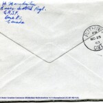 Personal Letter to Mrs. Elton Newman - November 5, 1940, sent from Aldershot, England, United Kingdom, Envelope, Reverse.