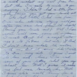 Artifact 1940-11-09-a - Letter to Mrs. Elton Newman, sent from Aldershot, England, United Kingdom - Page 1.