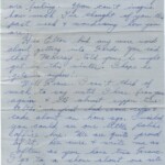 Personal Letter to Mrs. Elton Newman - November 9, 1940, sent from Aldershot, England, United Kingdom, Page 2.