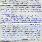 Artifact 1940-11-11-a - Letter to Mrs. Elton Newman, sent from Aldershot, England, United Kingdom - Page 1.