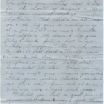Artifact 1940-11-15-a - Letter to Mrs. Elton Newman, sent from Aldershot, England, United Kingdom - Page 2.
