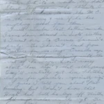 Artifact 1940-11-15-a - Letter to Mrs. Elton Newman, sent from Aldershot, England, United Kingdom - Page 5.