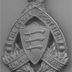 Regimental Crest Badge of the Essex Scottish Regiment.