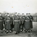 Canadian Provo Corps E Section
Cpl Reich, Regina, Saskatchewan.
L/Cpl Harry William Manchester, Windsor, Ontario.
L/Cpl Causton, Toronto, Ontario.
L/Cpl Grywinski, Winnipeg, Manitoba.
Sgt Birmingham, Toronto, Ontario.
L/Cpl Whiteman, Red Lake, Ontario.
L/Cpl Harris, St. Thomas, Ontario.
L/Cpl Green, Sydney, Nova Scotia.
L/Cpl Millay, Montreal, Quebec.