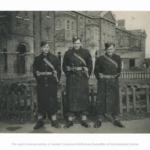 Warburg Barracks - Aldershot - April 1941.Left-to-right:L/Cpl Harris, St. Thomas, Ontario.
L/Cpl Harry William Manchester
L/Cpl Green, Sydney, Nova Scotia.